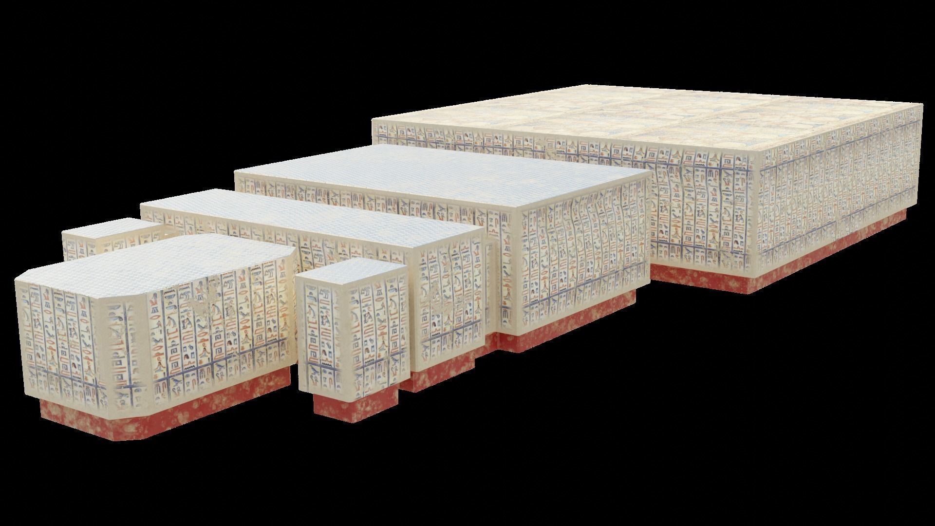 The Eye Of Horus Low-poly 3D model_10