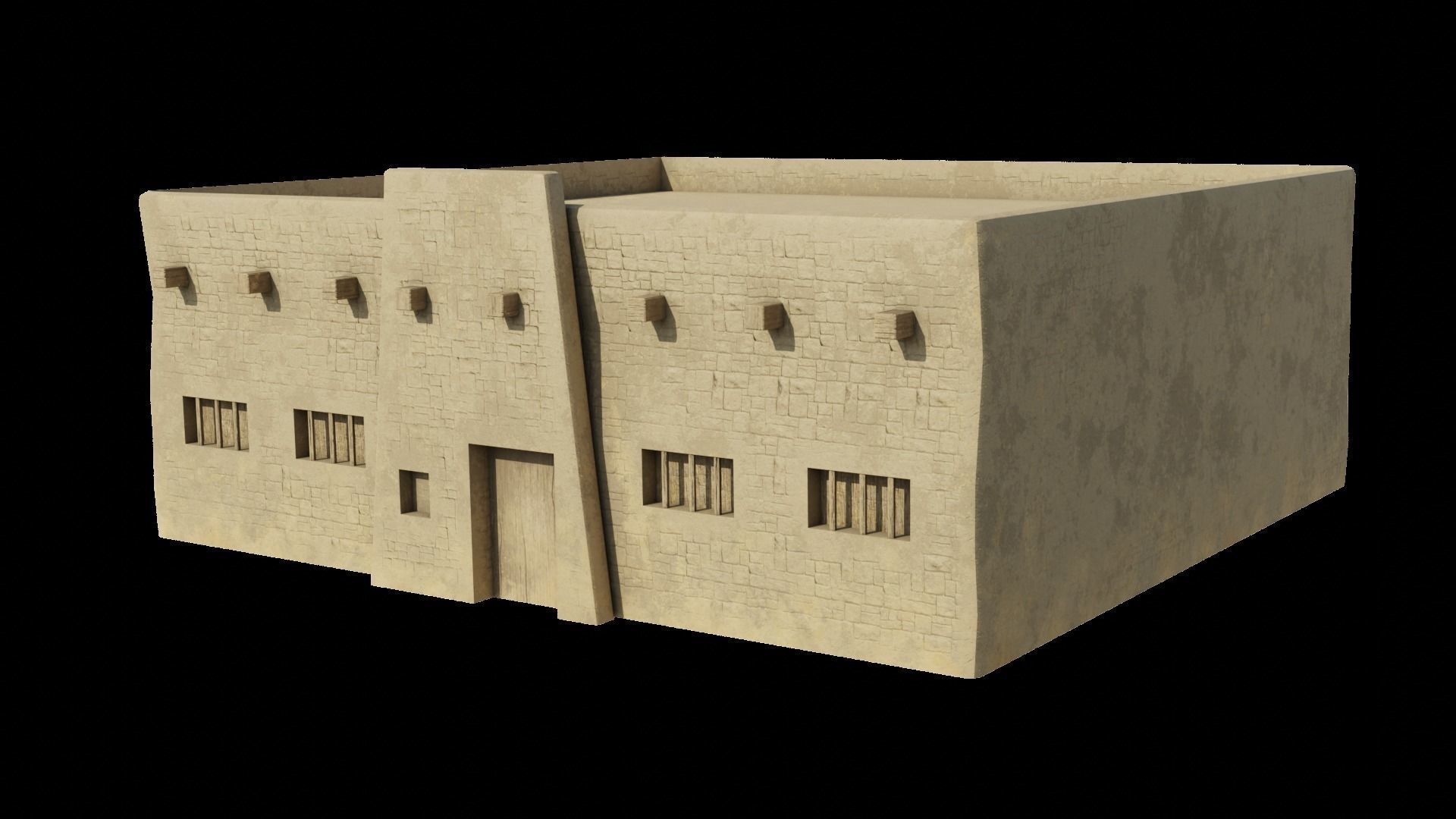 The Eye Of Horus Low-poly 3D model_17