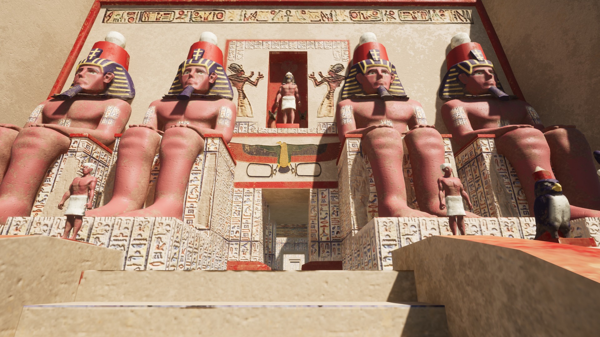 The Eye Of Horus Low-poly 3D model_39