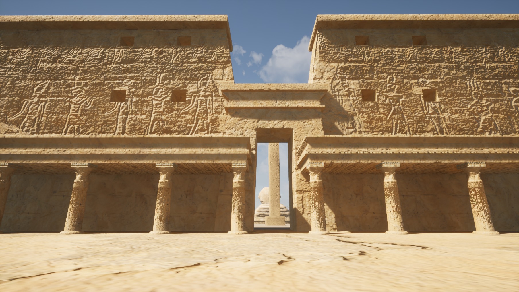 The Eye Of Horus Low-poly 3D model_46