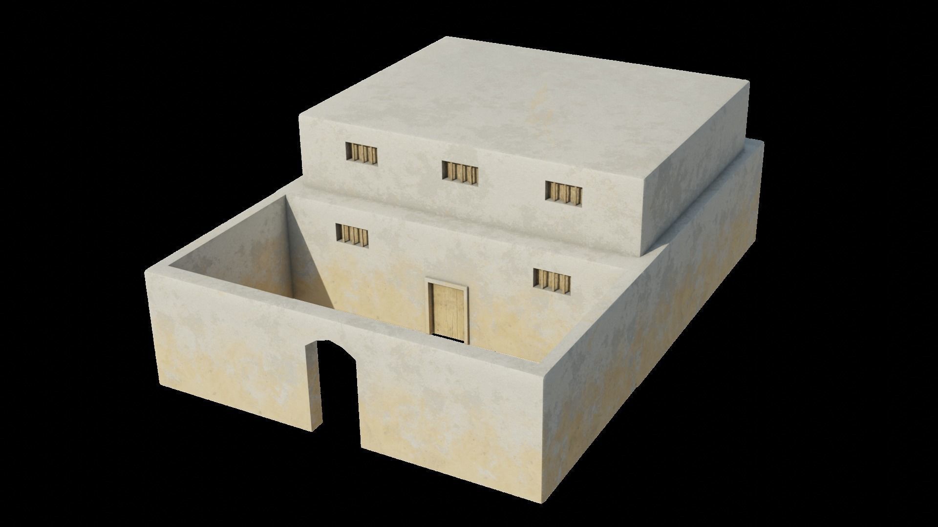 The Eye Of Horus Low-poly 3D model_19