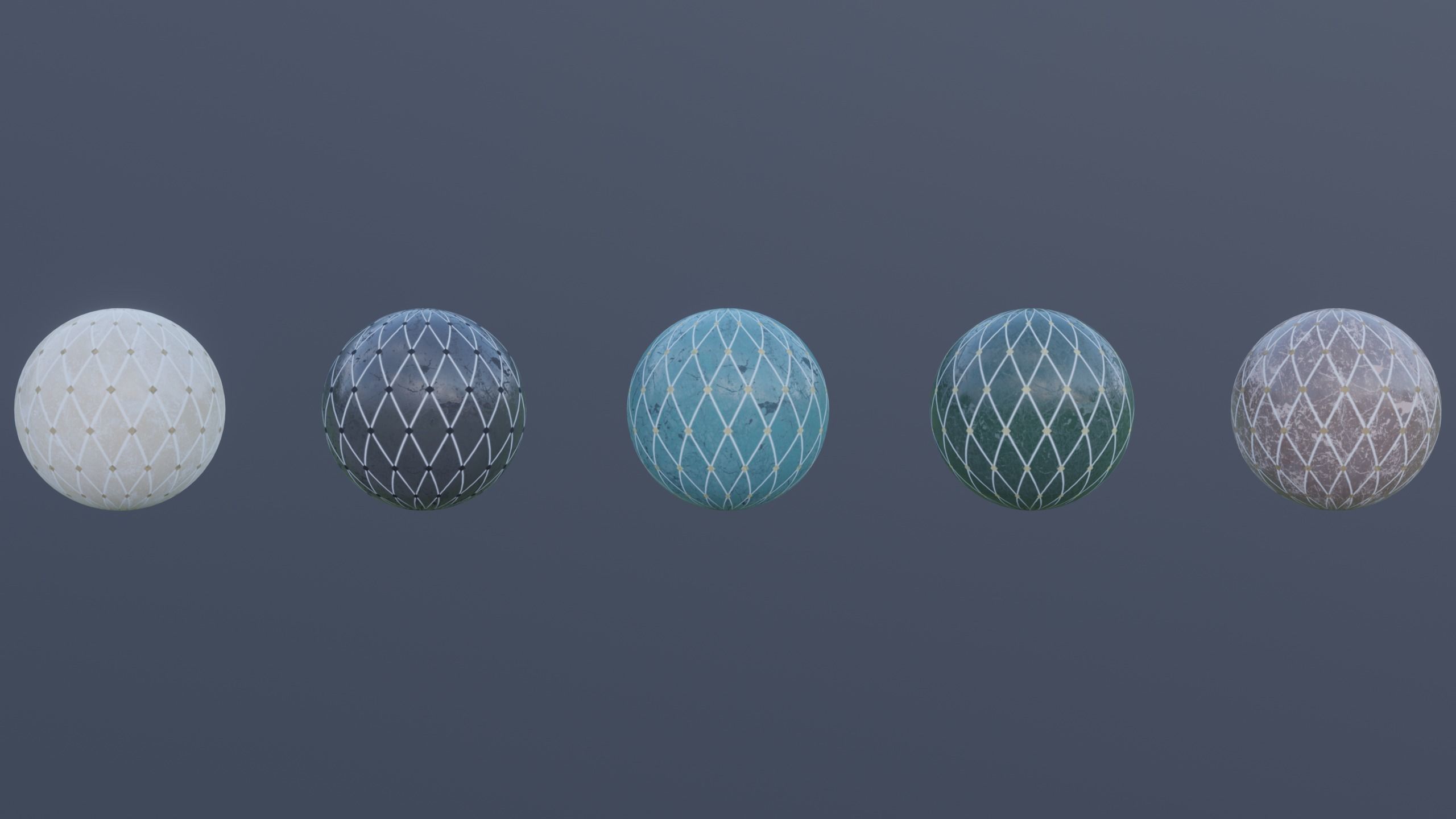 Marble Materials and Tiles 4k PBR Texture_9