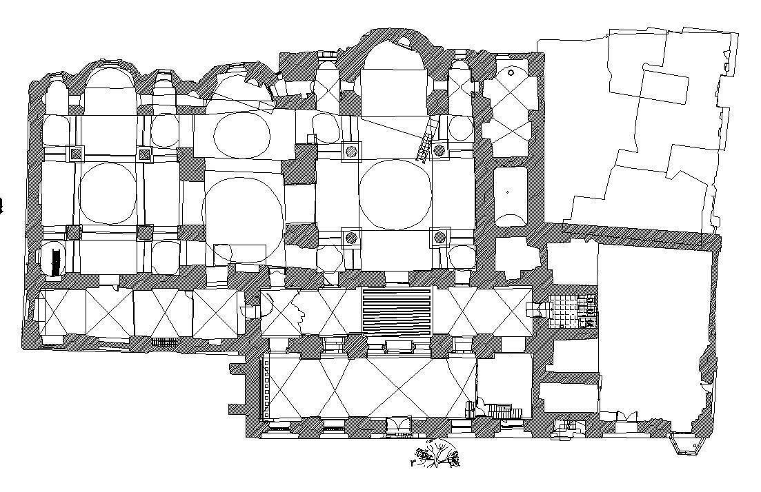 Molla Zeyrek Mosque Monastery of the Pantocrator 3D model_18