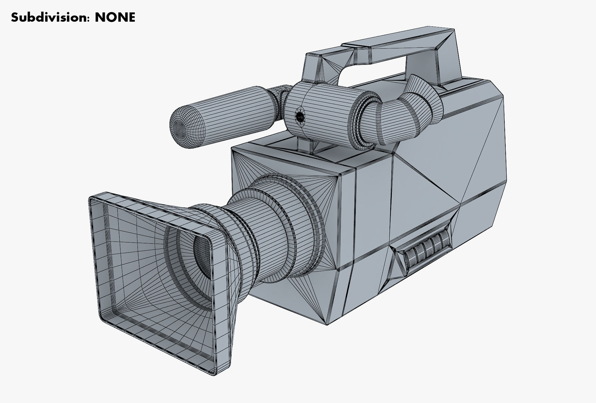 Simple Video Camera v 1 3D model_10