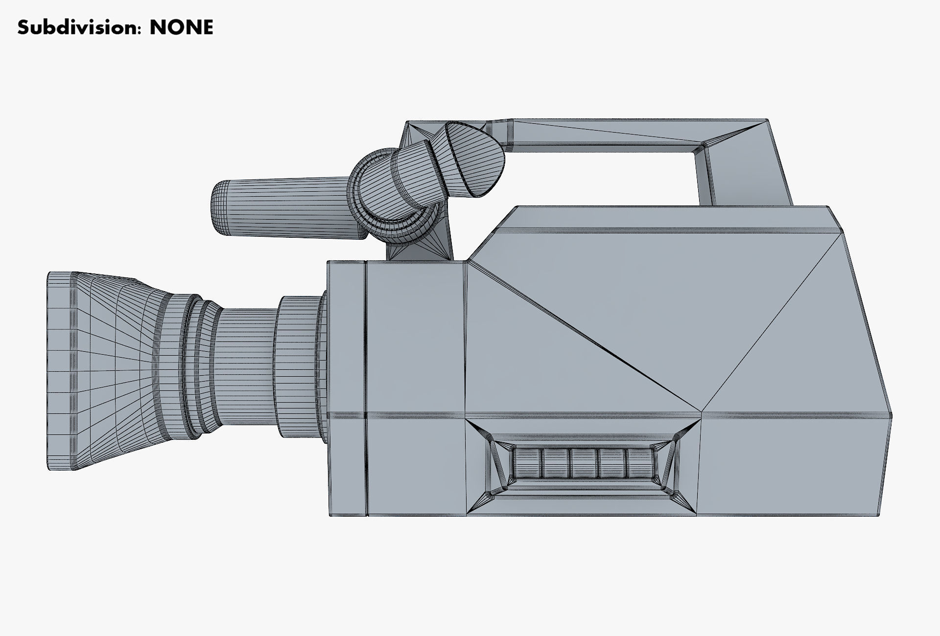 Simple Video Camera v 1 3D model_12