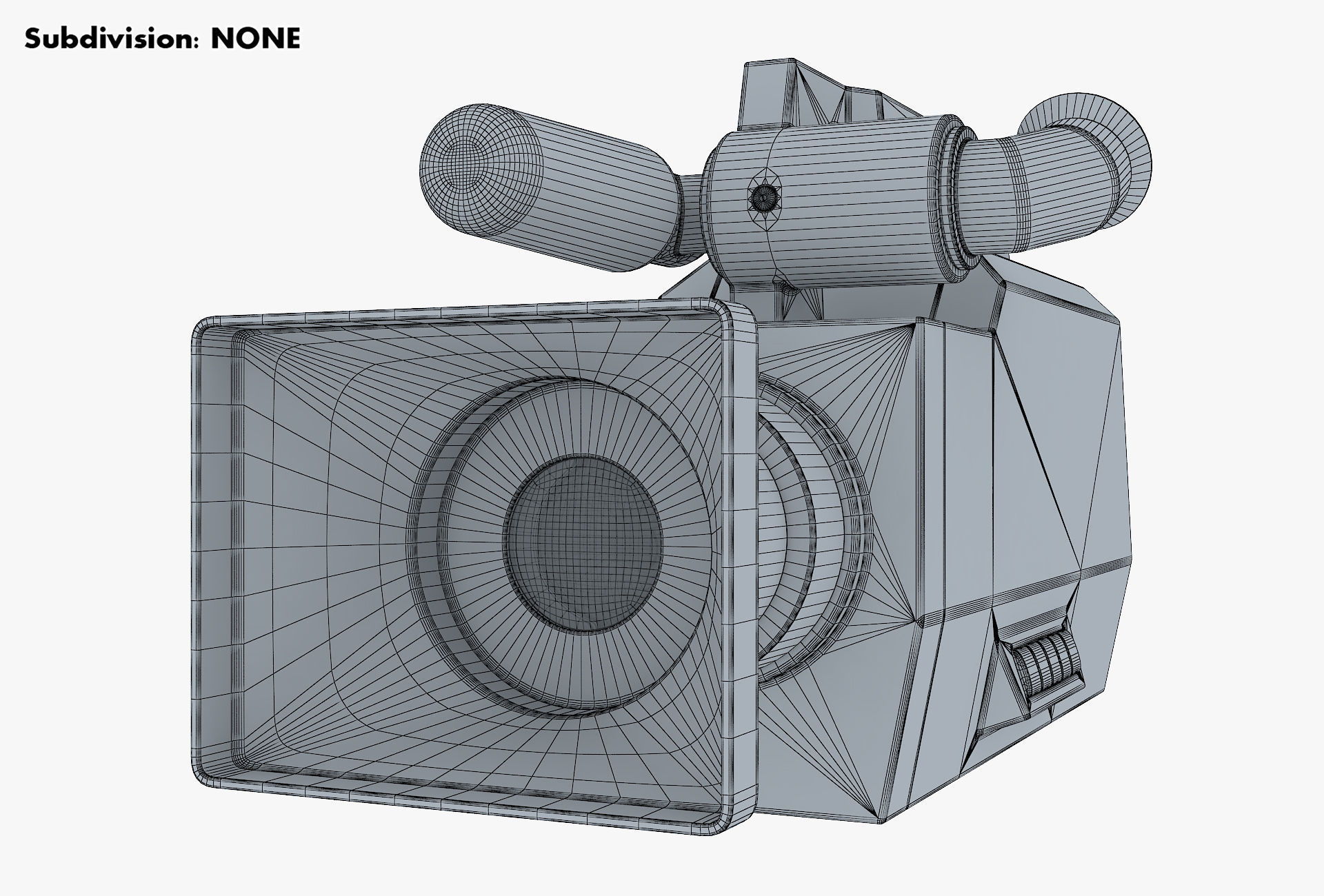 Simple Video Camera v 1 3D model_16