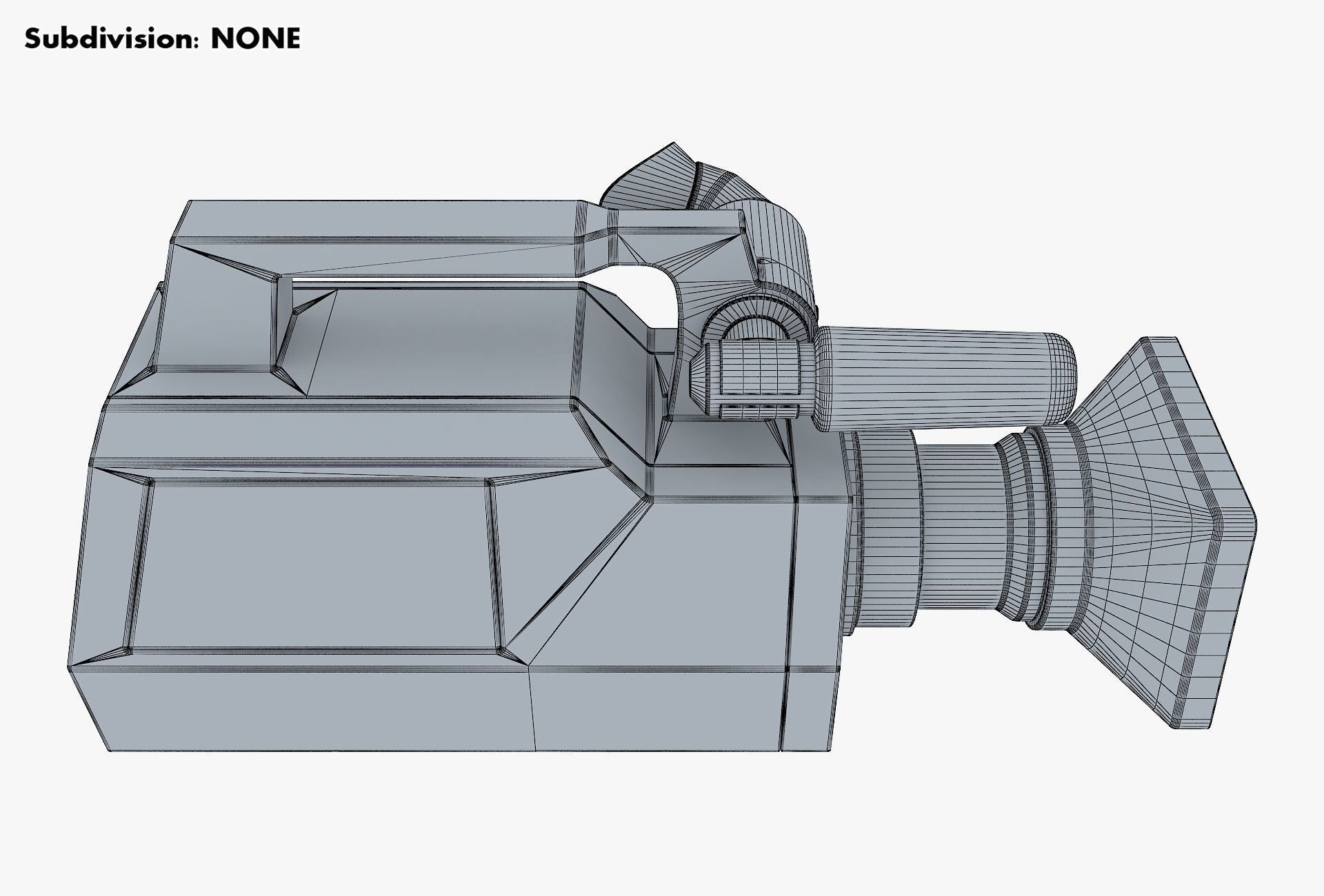 Simple Video Camera v 1 3D model_13