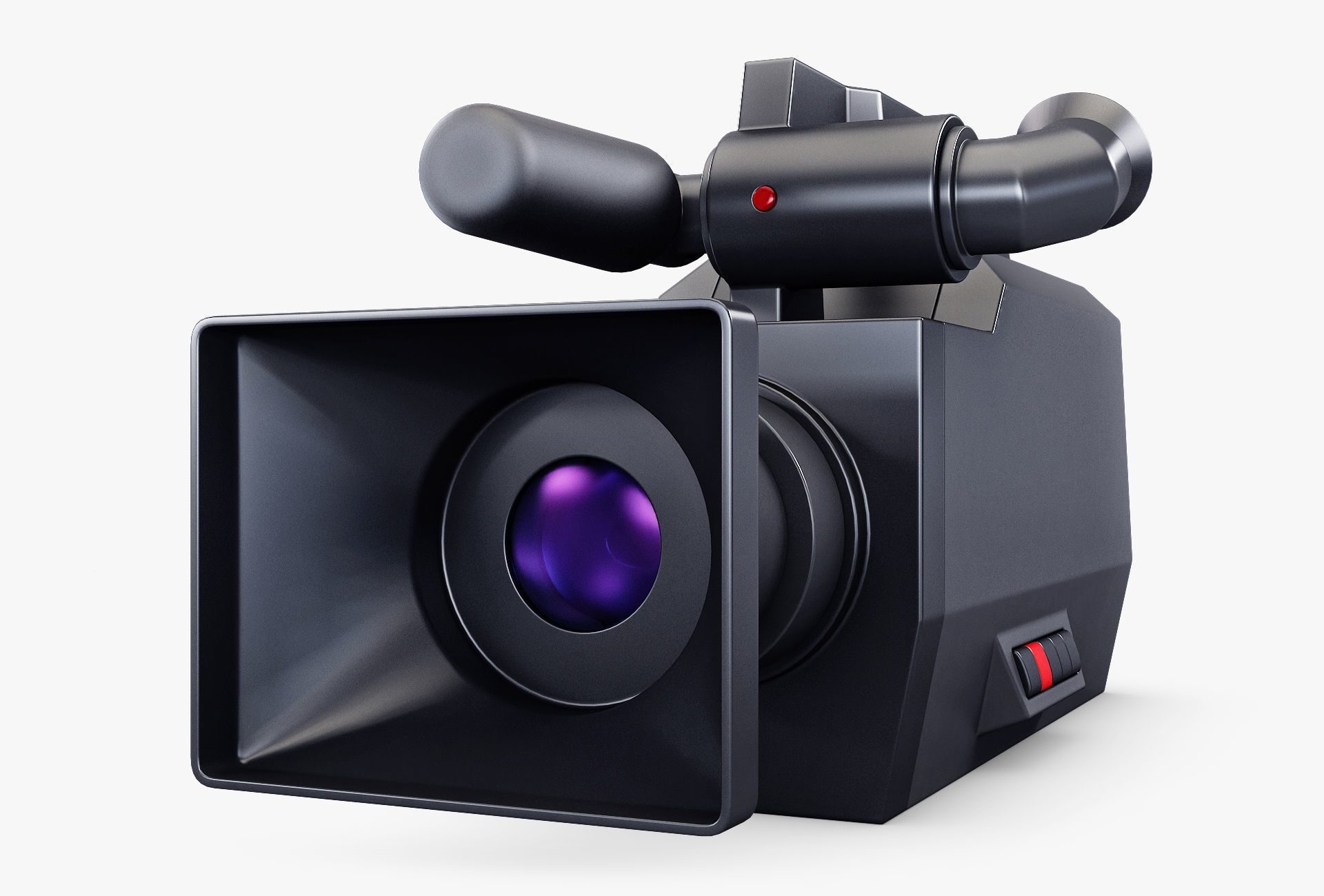 Simple Video Camera v 1 3D model_6
