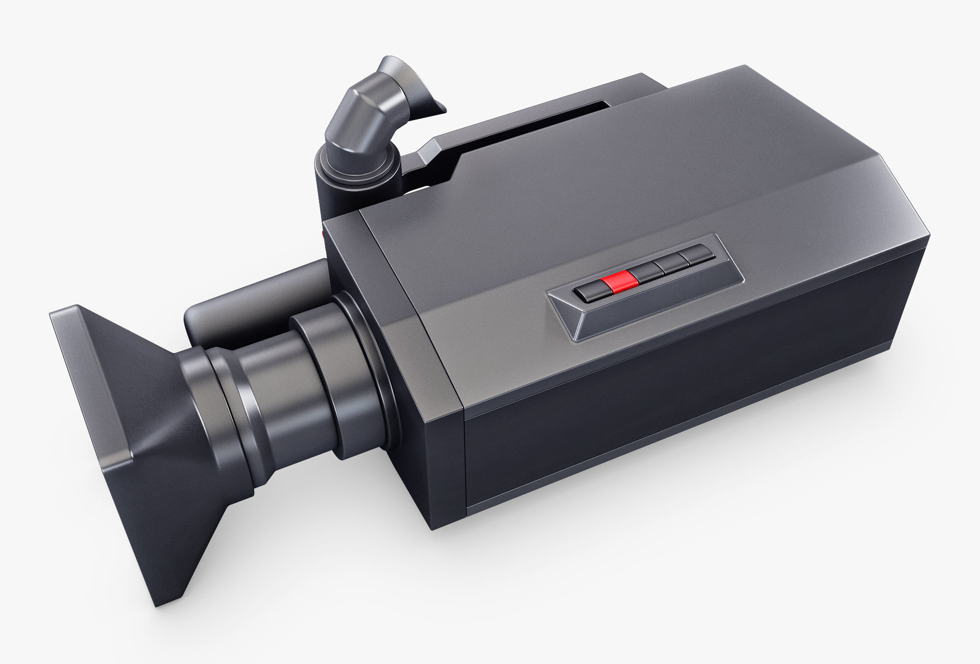 Simple Video Camera v 1 3D model_8