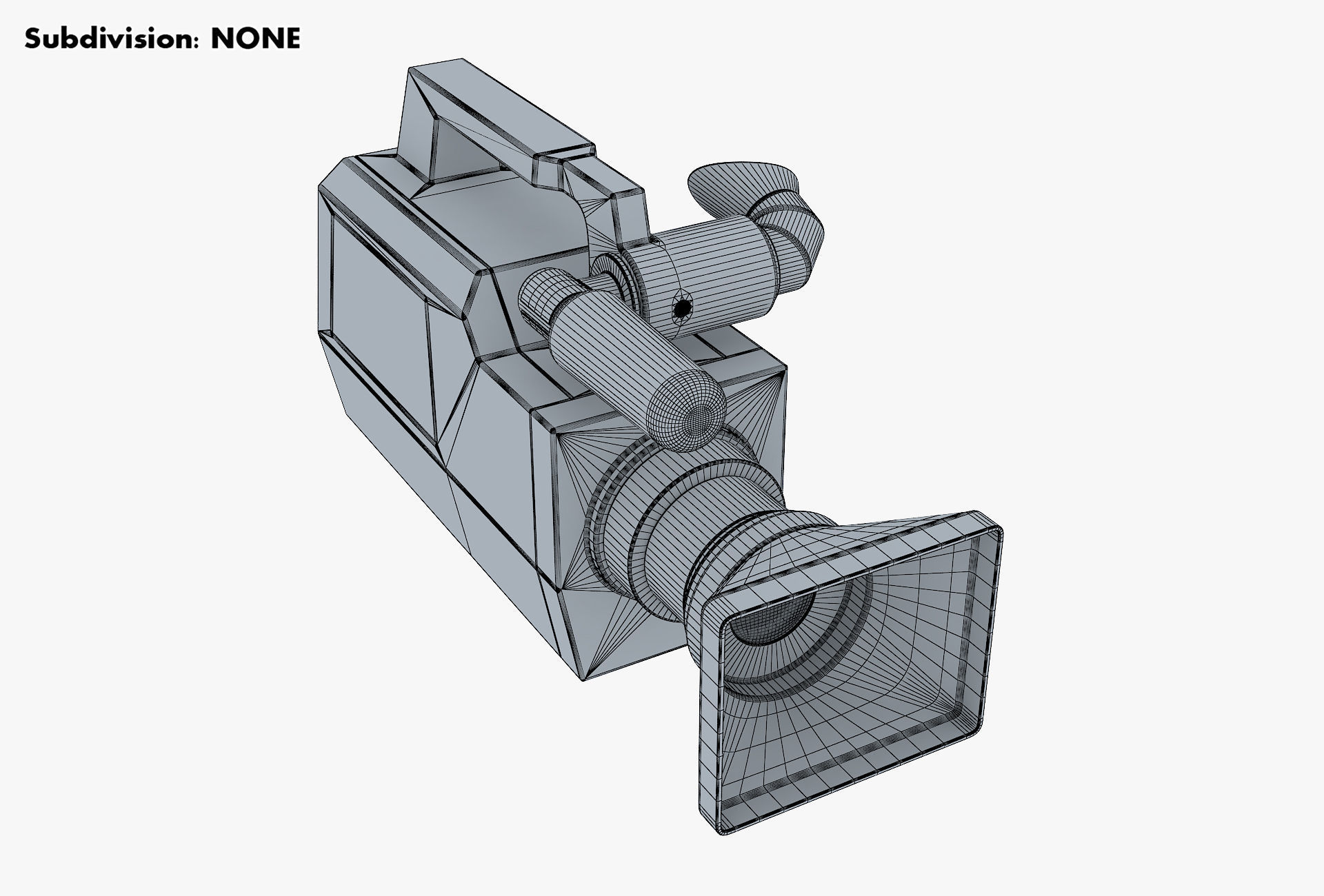 Simple Video Camera v 1 3D model_14