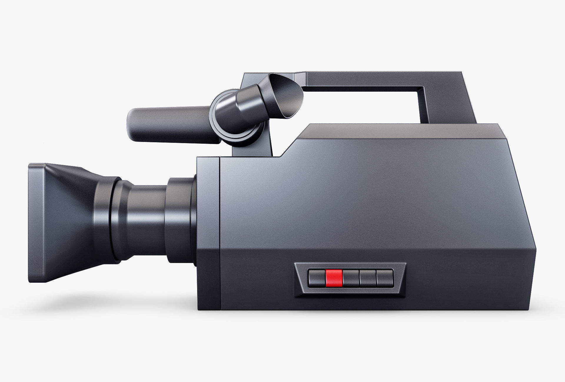 Simple Video Camera v 1 3D model_2