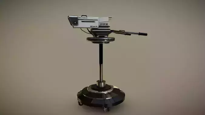HD TV Camera Low-poly 3D model
