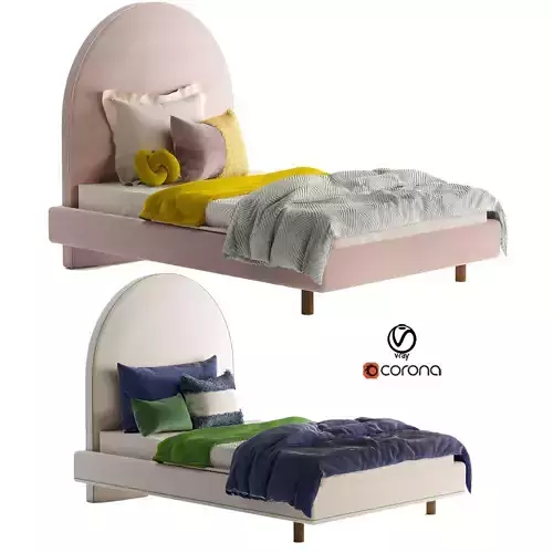 peonihome Crescent Bedhead Boys and Girls