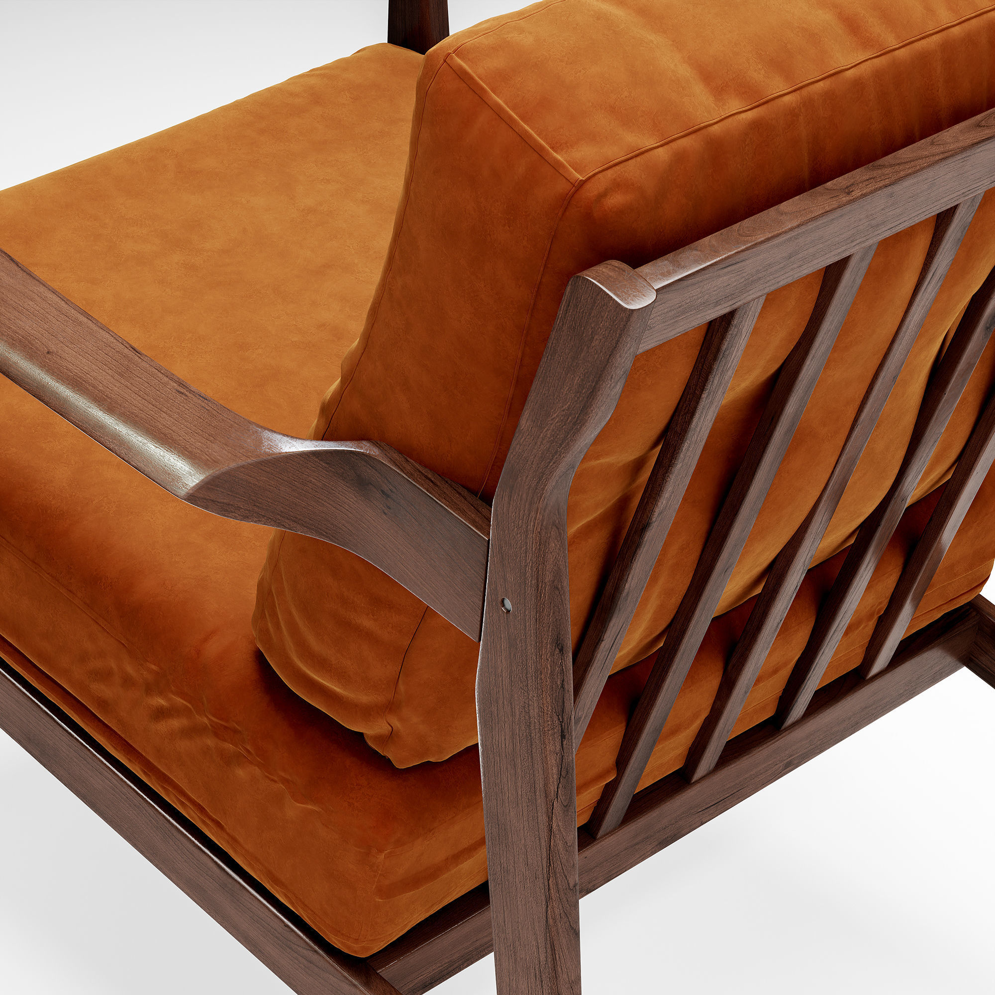 Undra Lounge Chair 3D model_8
