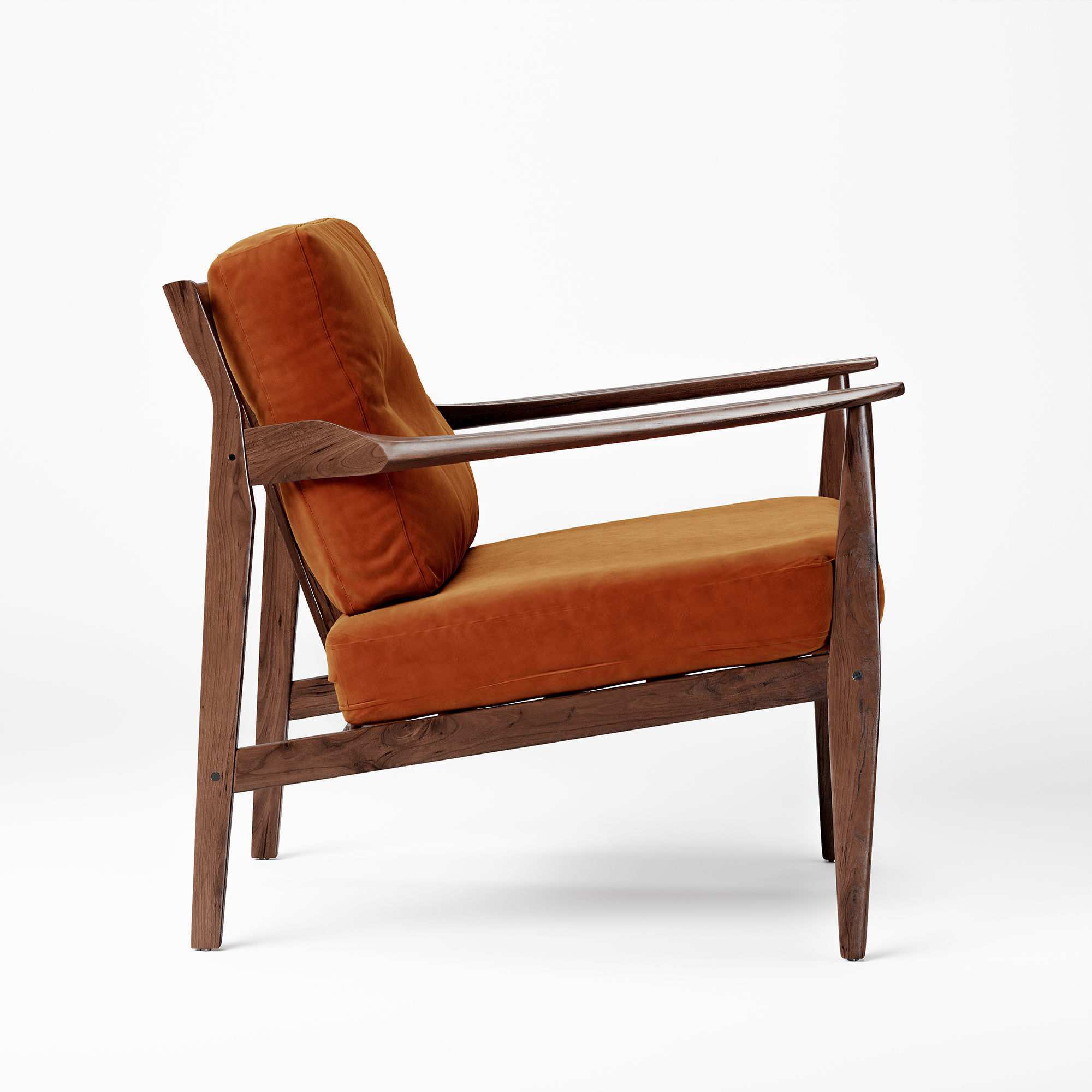 Undra Lounge Chair 3D model_2