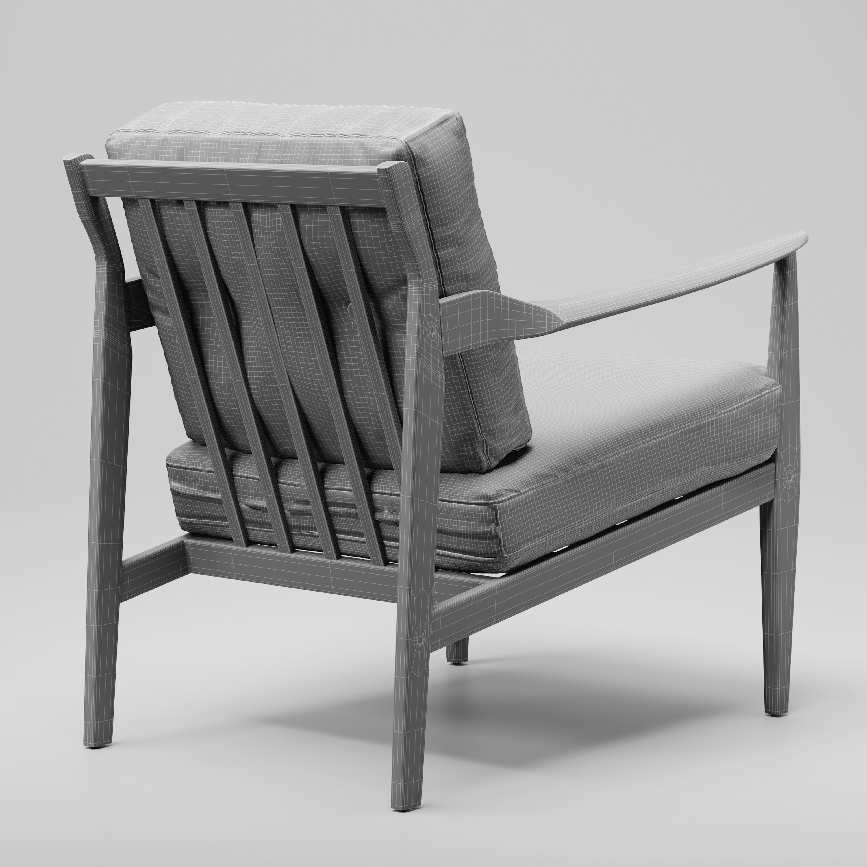 Undra Lounge Chair 3D model_10