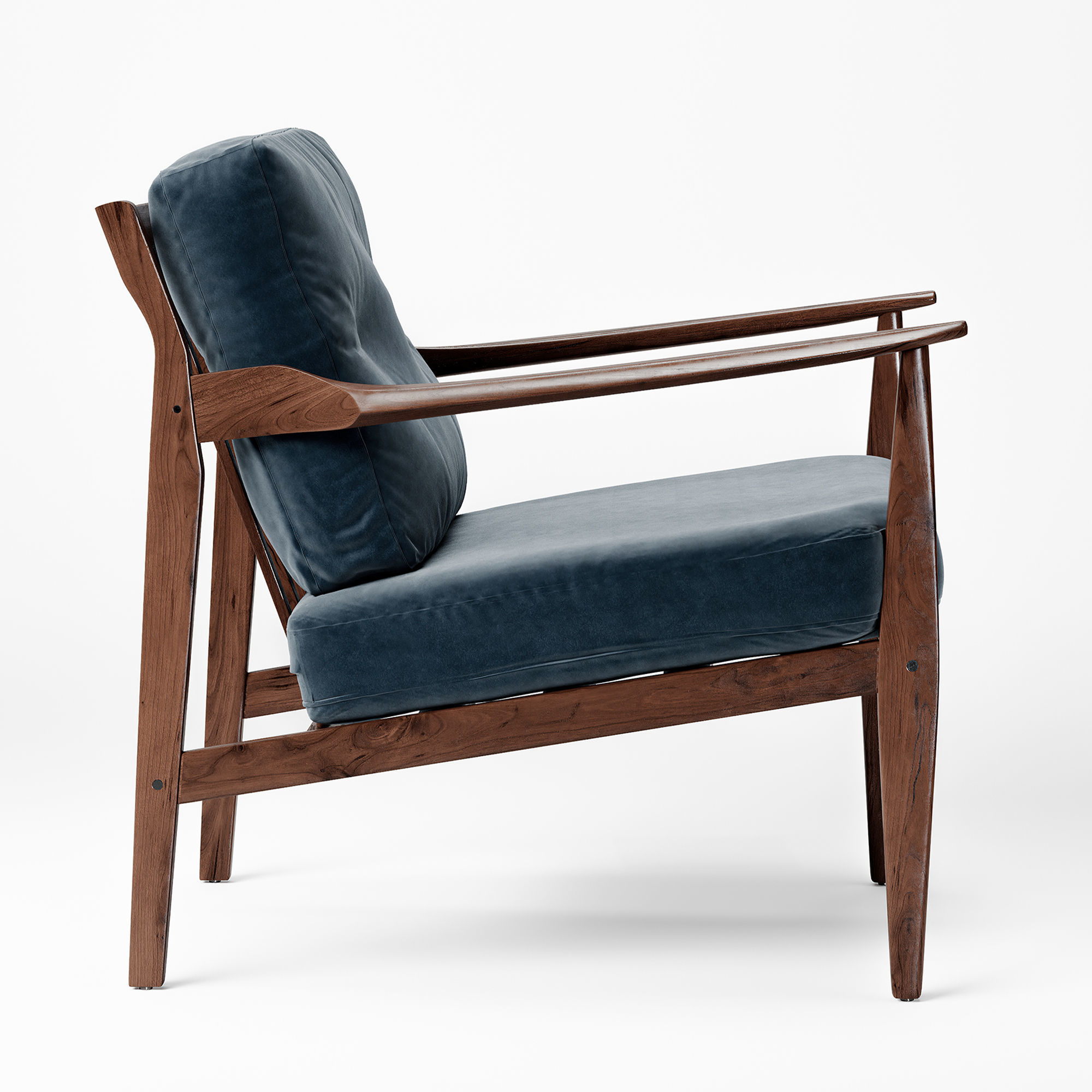 Undra Lounge Chair 3D model_3
