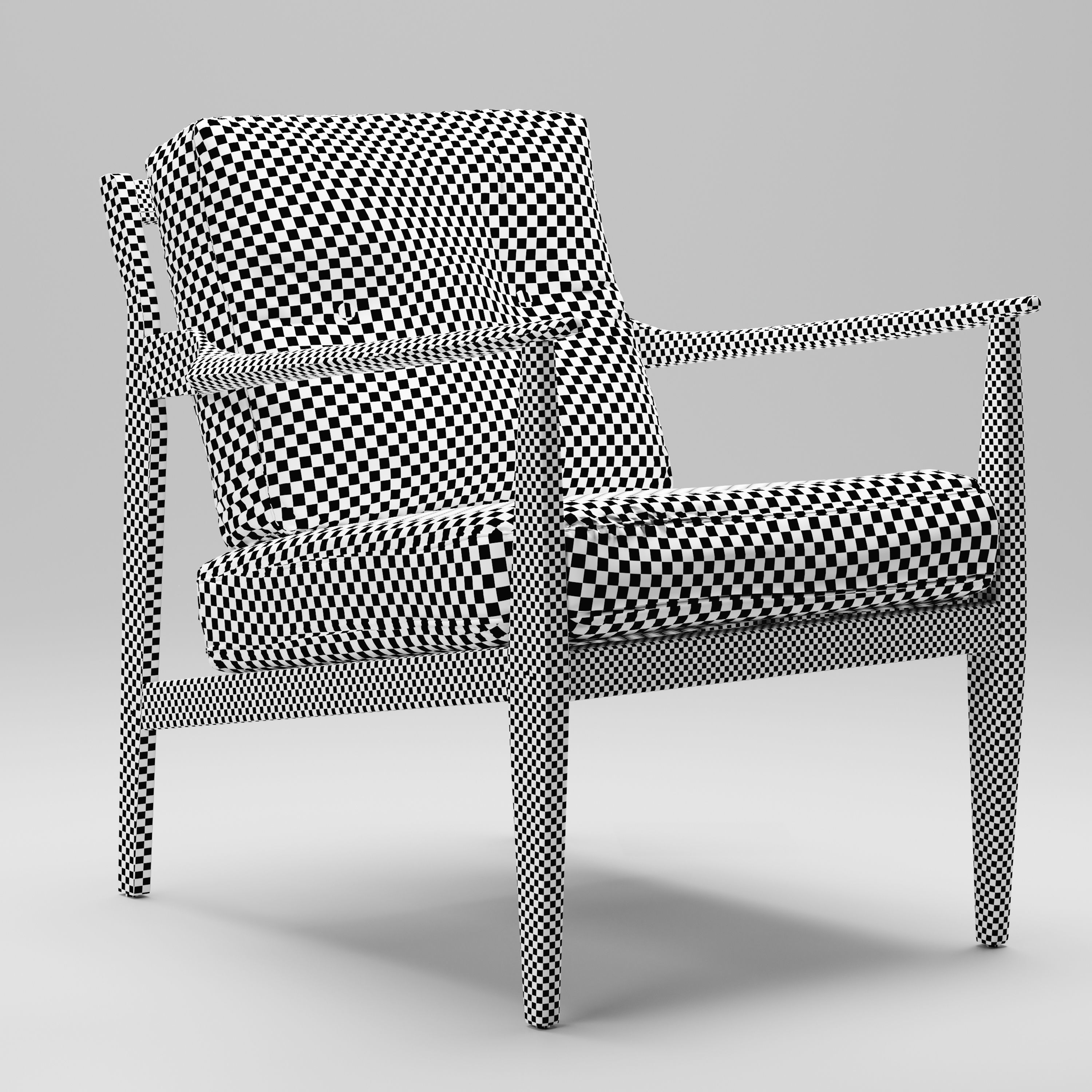 Undra Lounge Chair 3D model_11