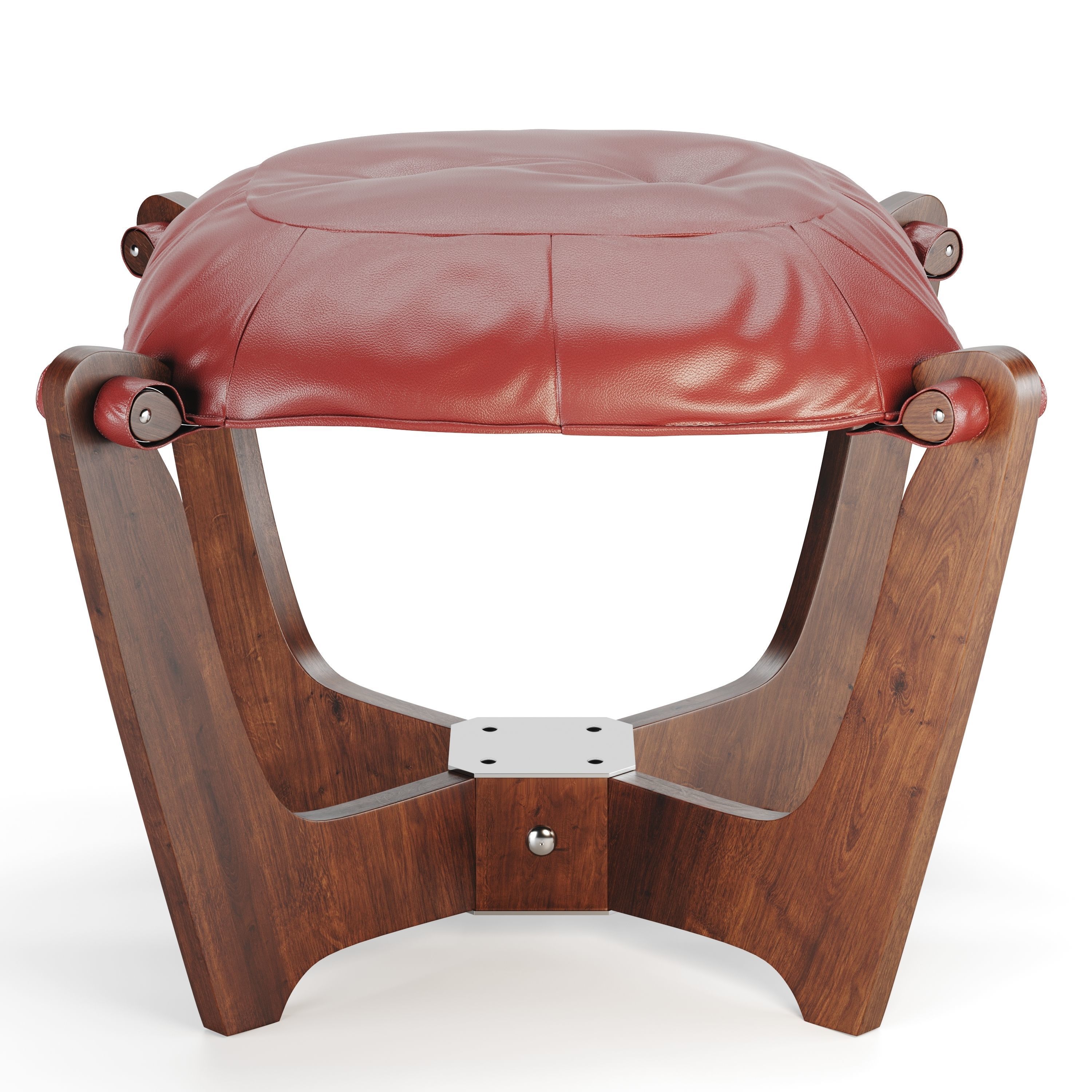 The Luna Ottoman 3D model_3