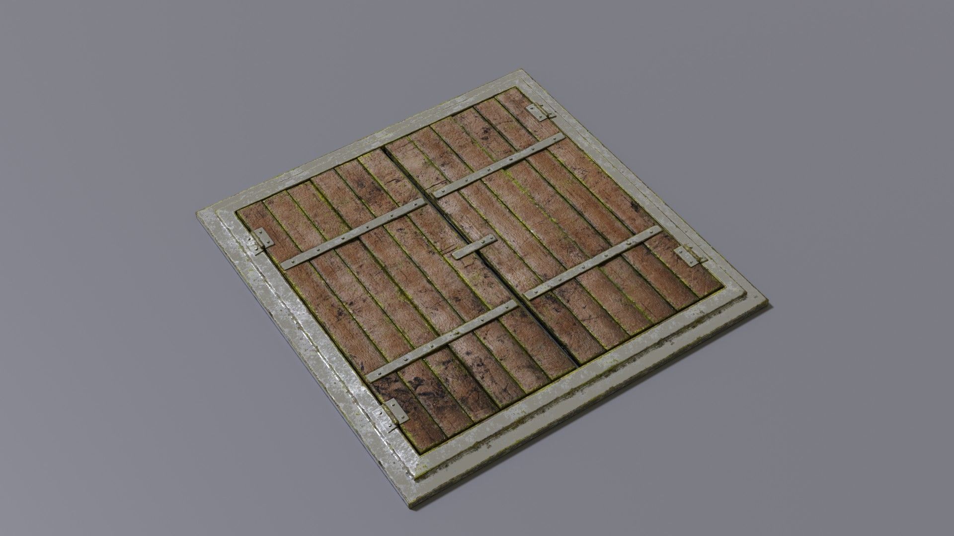 Trap Pitfall Low-poly 3D model_18