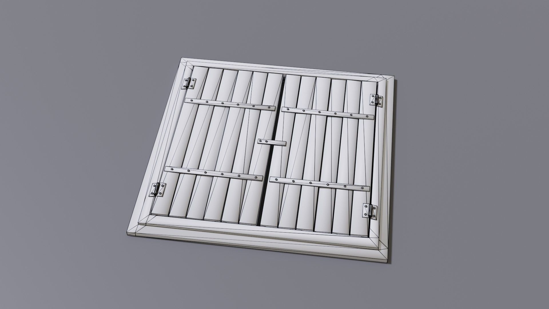 Trap Pitfall Low-poly 3D model_8