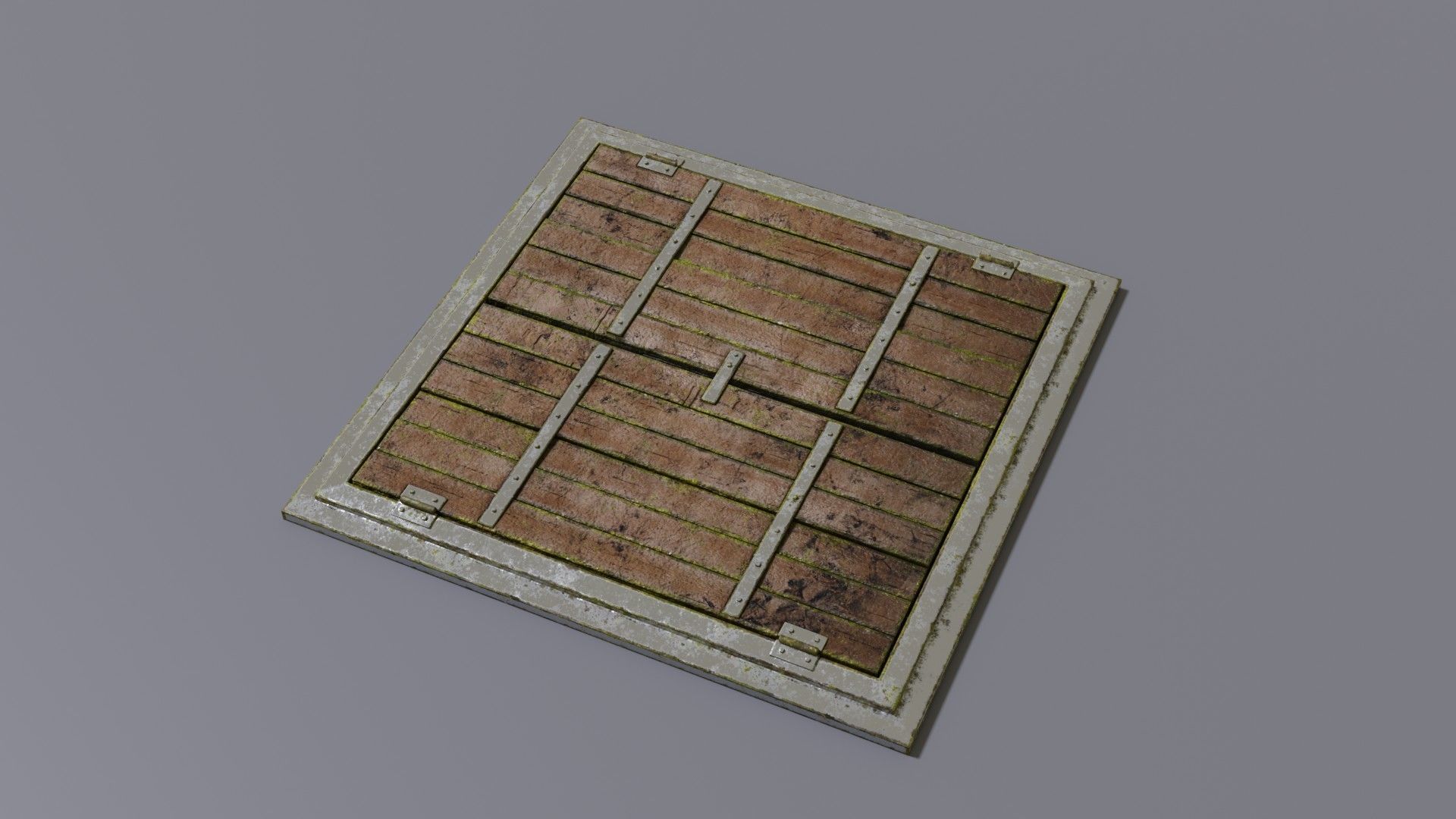 Trap Pitfall Low-poly 3D model_21