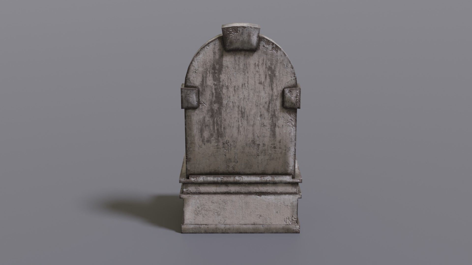 Fountain wooden water Low-poly 3D model_8