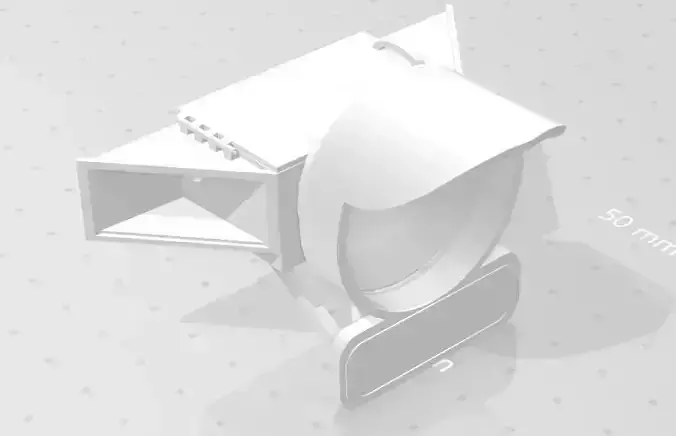 Steam locomotive head light