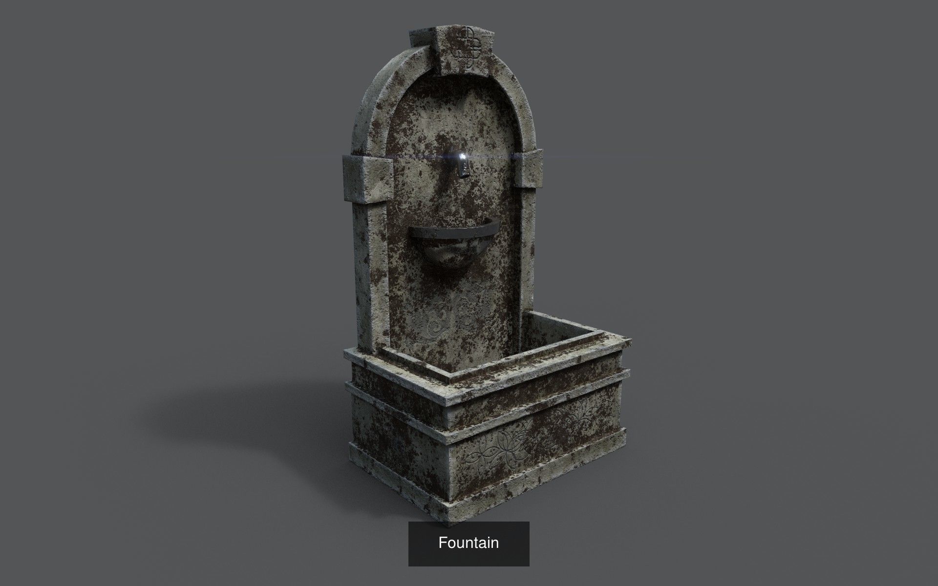 Fountains Texture Pack 3D Model Collection_4