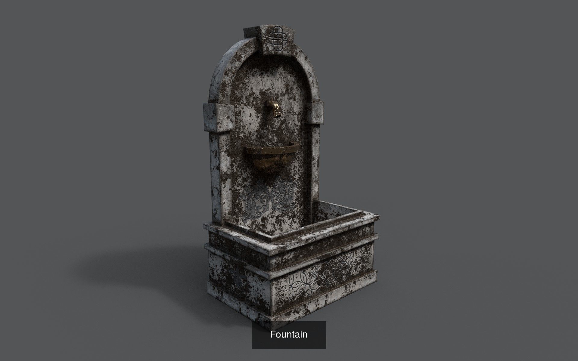 Fountains Texture Pack 3D Model Collection_7