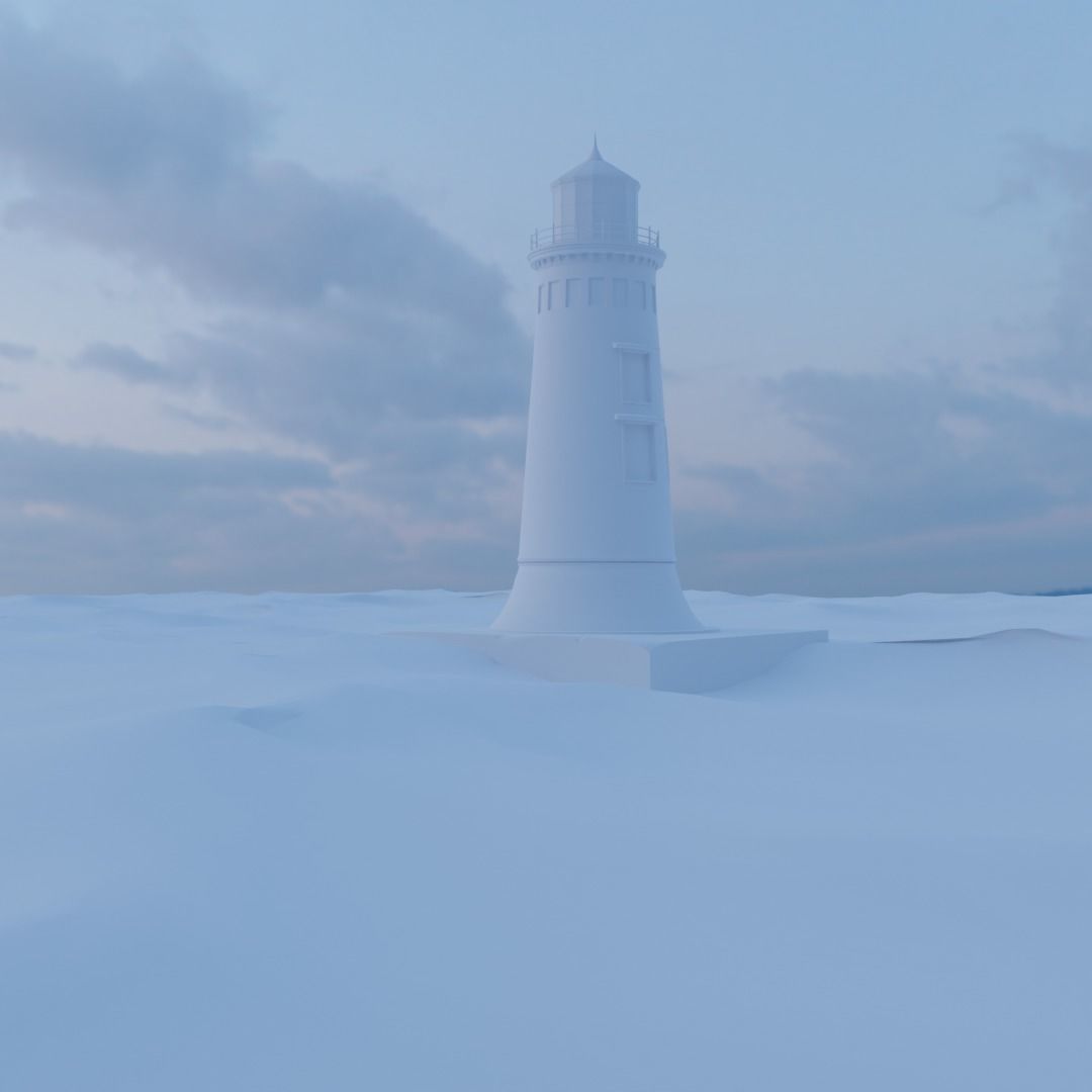 Lighthouse 3D model_1