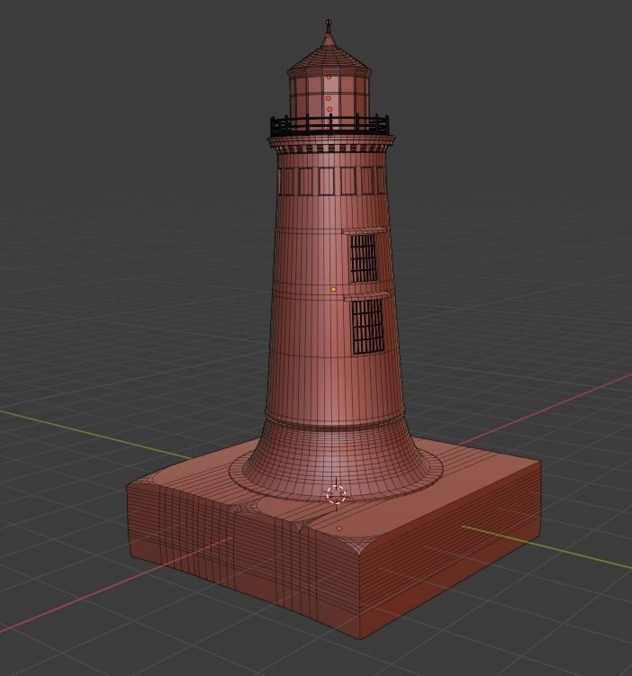 Lighthouse 3D model_4