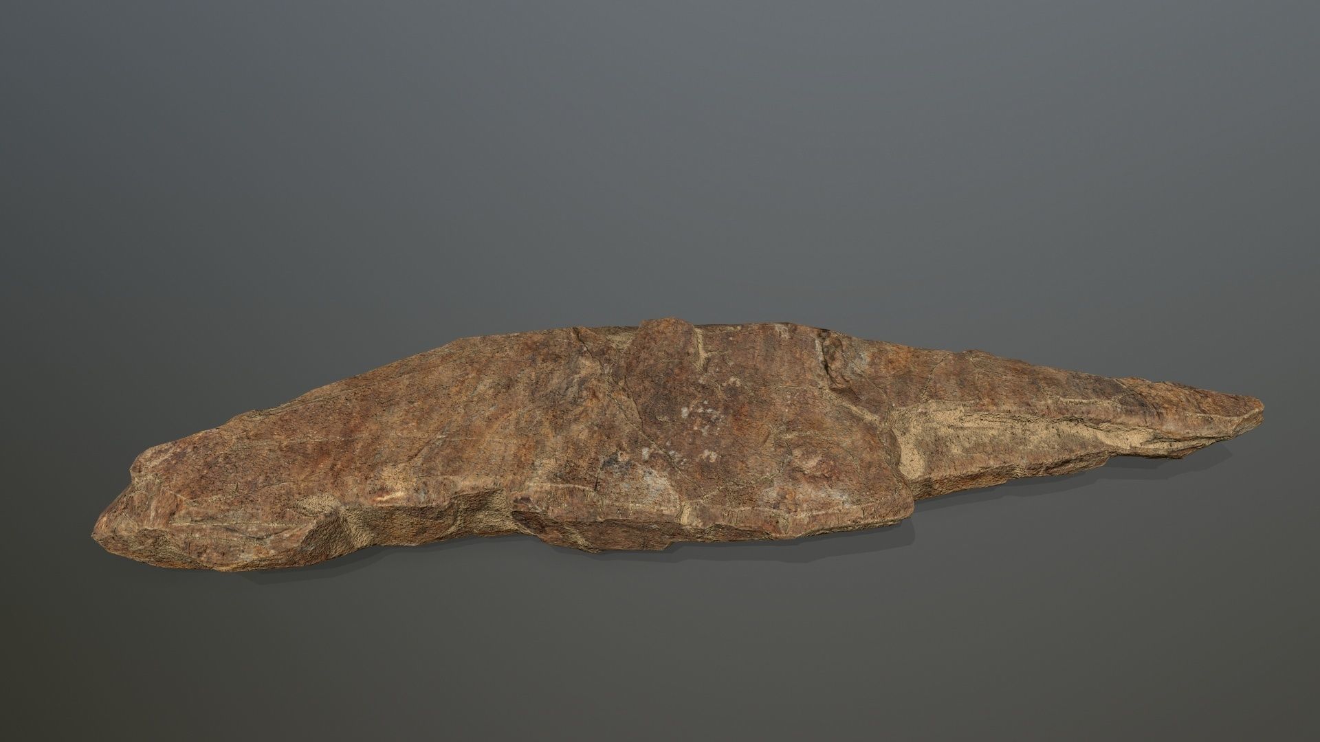 desert rocks Low-poly 3D model_12