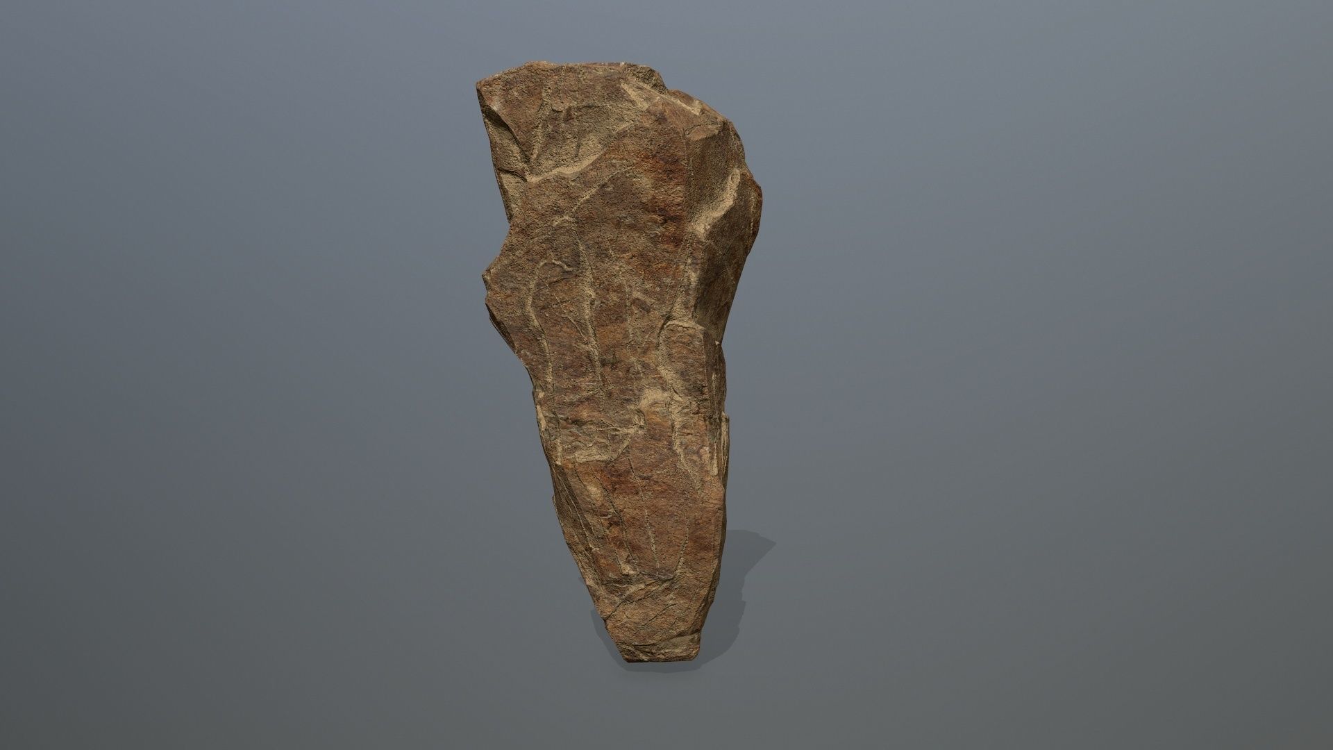 desert rocks Low-poly 3D model_21