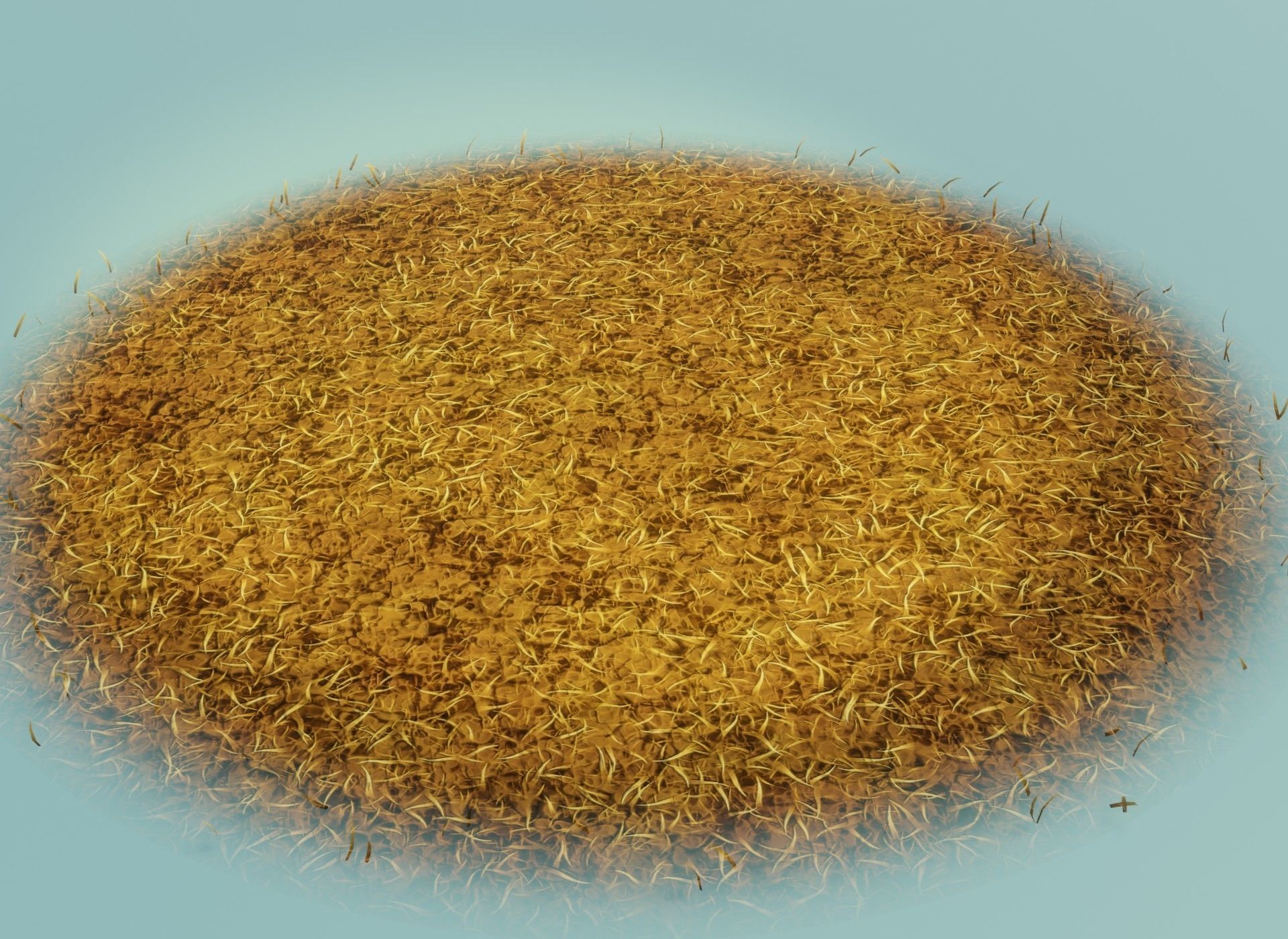 Cartoon Savanna Terrain 3D Model Low-poly 3D model_16