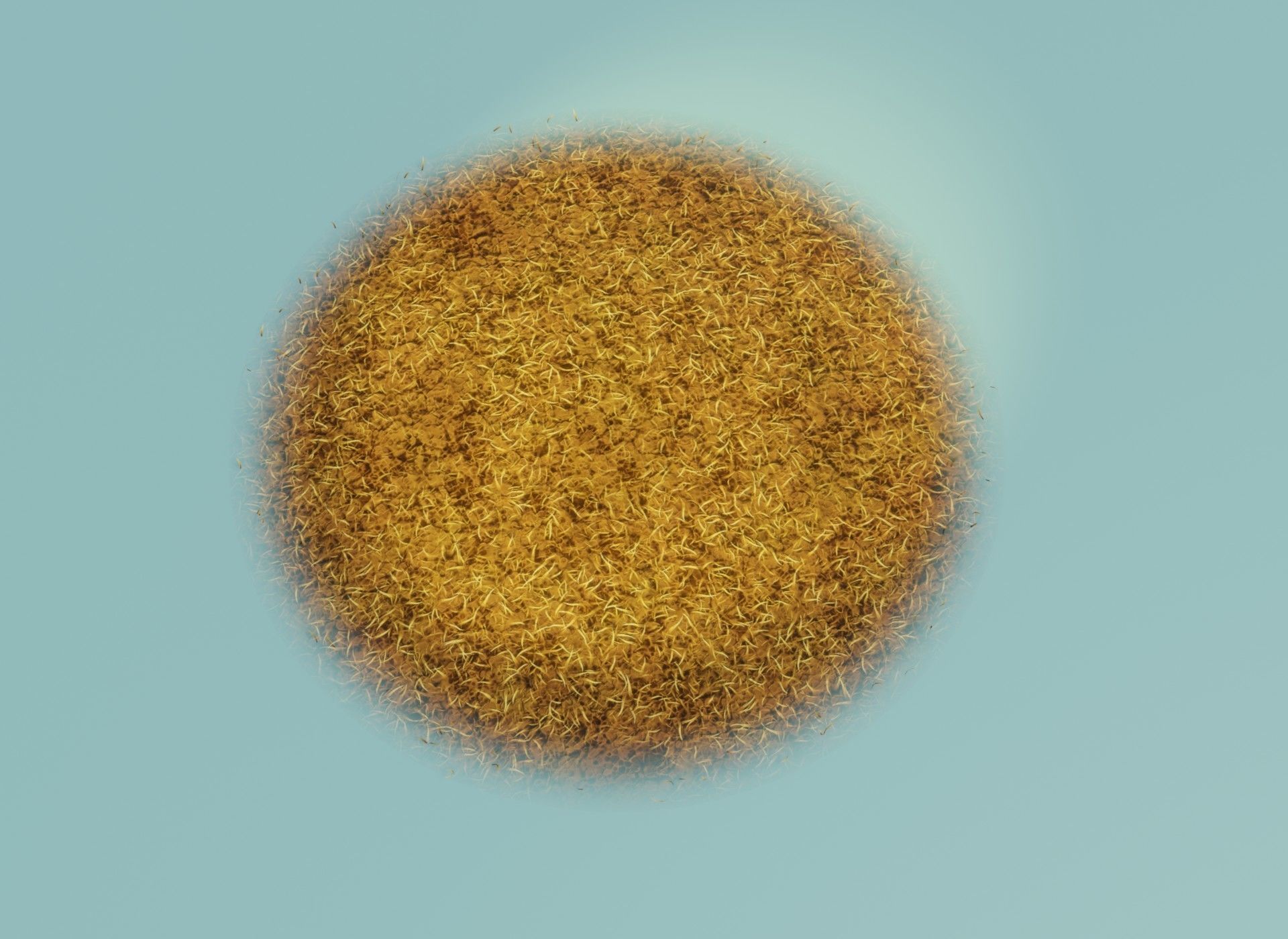 Cartoon Savanna Terrain 3D Model Low-poly 3D model_15