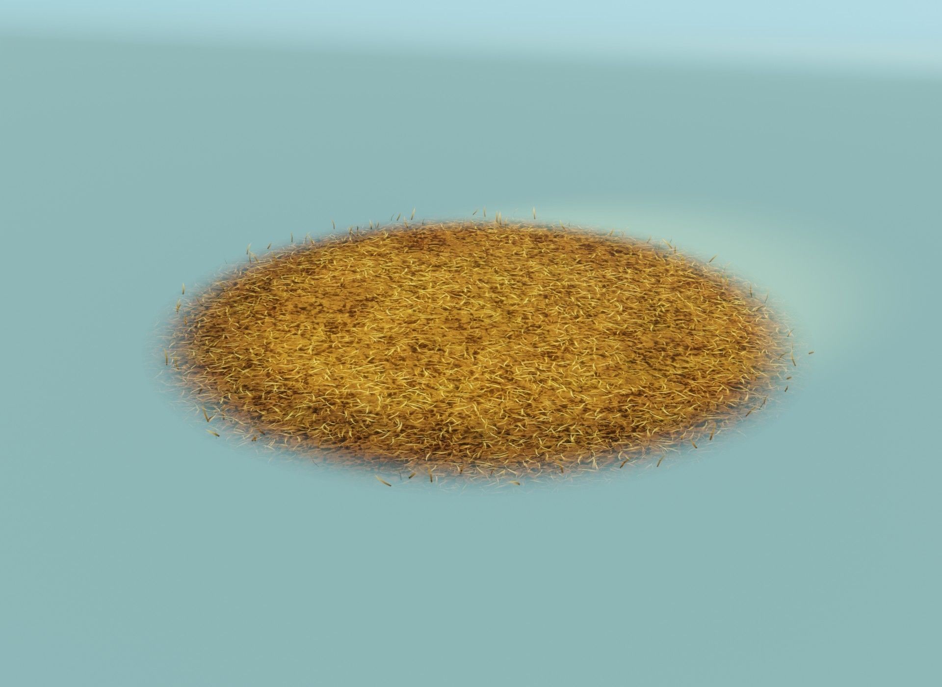 Cartoon Savanna Terrain 3D Model Low-poly 3D model_7