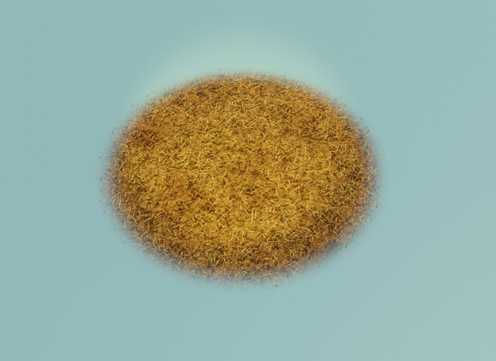 Cartoon Savanna Terrain 3D Model Low-poly 3D model_10