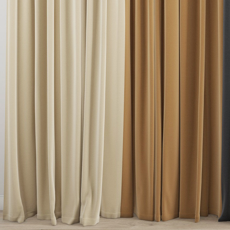 Curtain 214 3D model_5