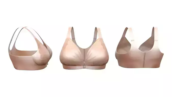 Soft Gather Lightly Lined Fibroin Silk Bra