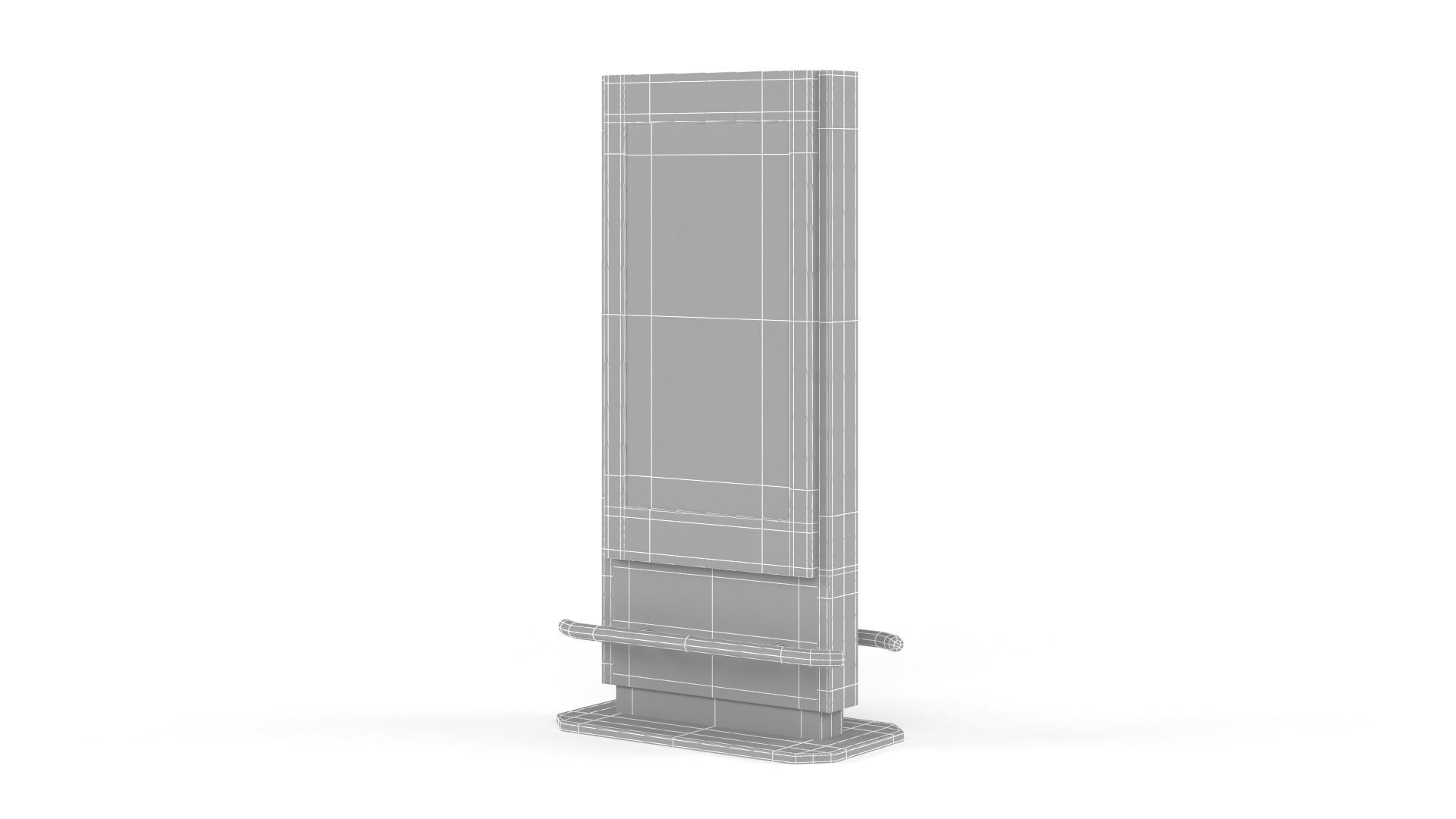 Information Kiosk 3D model_8