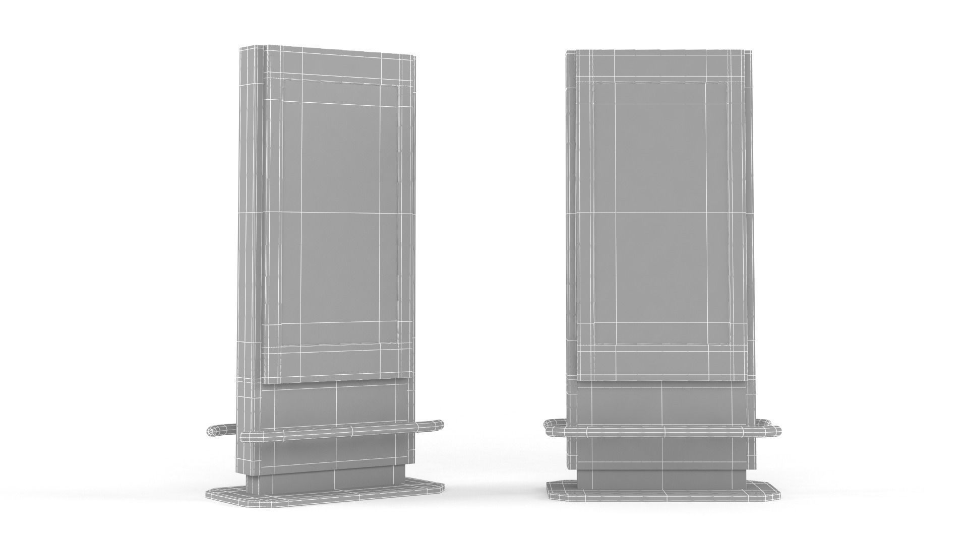 Information Kiosk 3D model_6