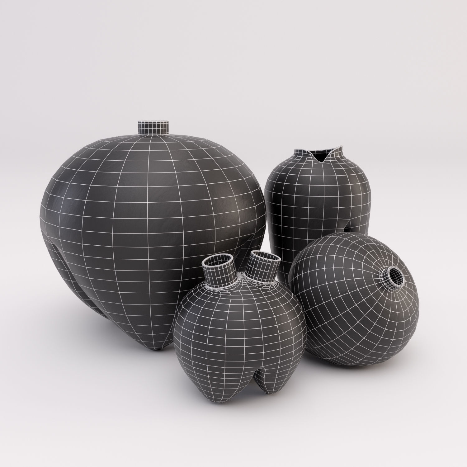 SUMO vases by 101 Copenhagen 3D model_2