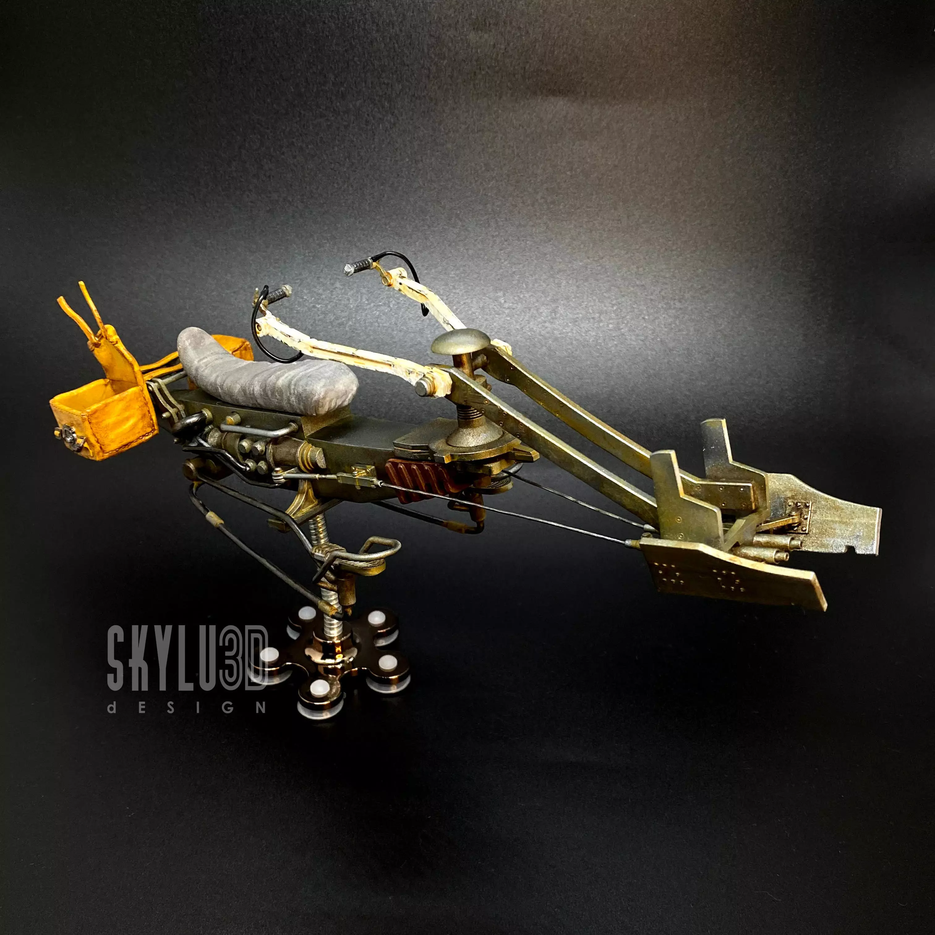 Mandalorian Swoop Bike 3D Print STL 3D print model_0