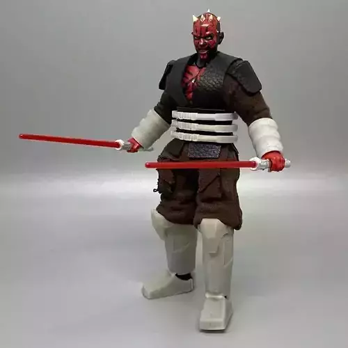 Maul Mandalore figure upgrade 3d Print STL