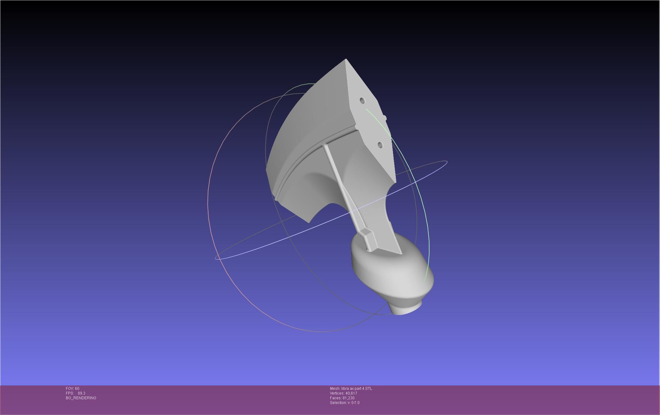 Fire Emblem Libra Axe 3D print model_76