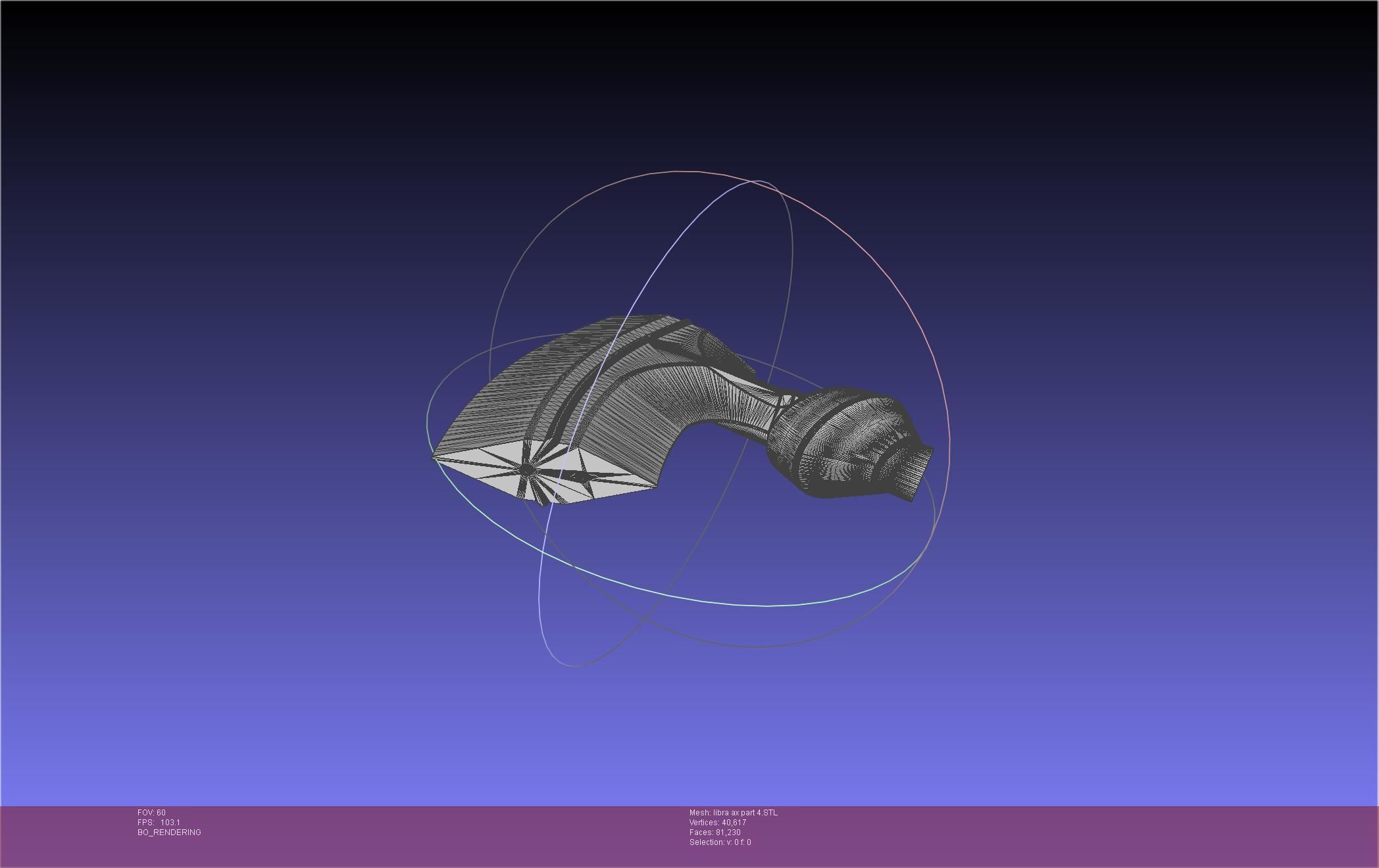 Fire Emblem Libra Axe 3D print model_80