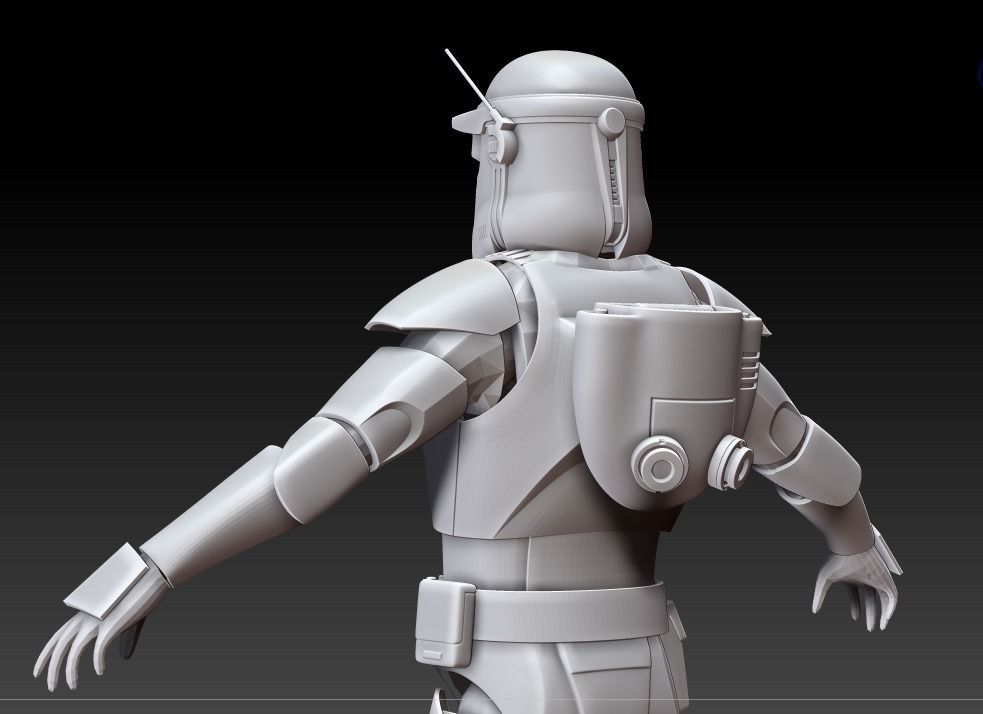 AT-RT Driver full size props suit 3d print STL files 3D print model_5