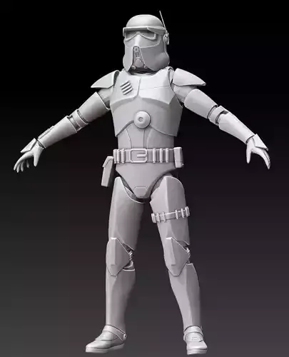 AT-RT Driver full size props suit 3d print STL files