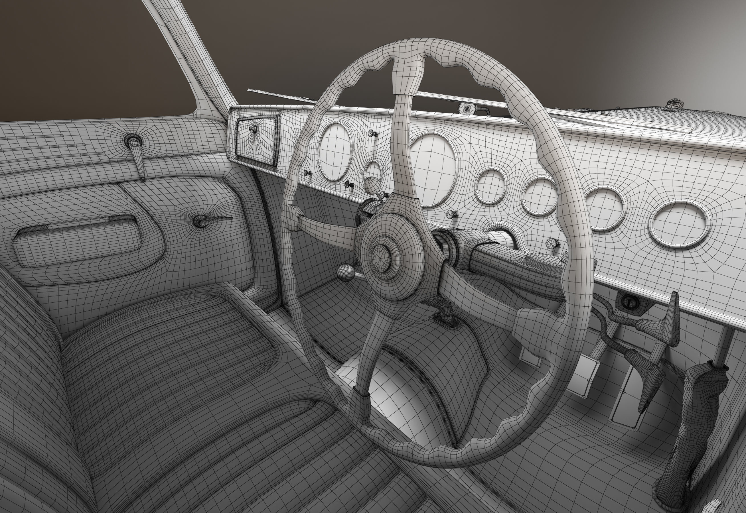delahaye 135m 1938 3D model_8